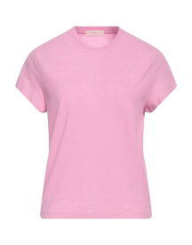 【送料無料】 スローウエア レディース Tシャツ トップス Basic T-shirt Pink