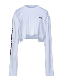 【送料無料】 ジーシーディーエス レディース Tシャツ トップス T-shirt White