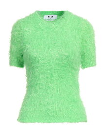 【送料無料】 エムエスジイエム レディース ニット・セーター アウター Sweater Light green