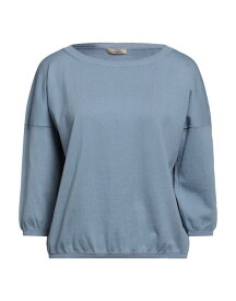 【送料無料】 ホームワードクローズ レディース ニット・セーター アウター Sweater Sky blue