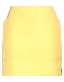 【送料無料】 マックスマーラ レディース スカート ボトムス Mini skirt Yellow