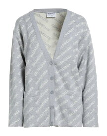 【送料無料】 バレンシアガ レディース カーディガン アウター Cardigan Light grey