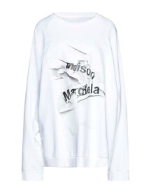 【送料無料】 マルタンマルジェラ レディース パーカー・スウェット アウター Sweatshirt White