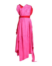 【送料無料】 バレンシアガ レディース ワンピース トップス Long dress Fuchsia