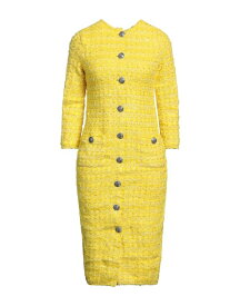 【送料無料】 バレンシアガ レディース ワンピース トップス Midi dress Yellow