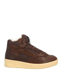 【送料無料】 ジル・サンダー レディース スニーカー シューズ Sneakers Dark brown