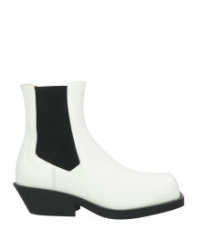【送料無料】 マルニ レディース ブーツ・レインブーツ ブーティ シューズ Ankle boot Off white