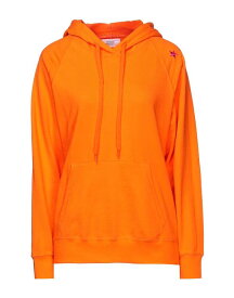 【送料無料】 エディター レディース パーカー・スウェット アウター Hooded sweatshirt Orange