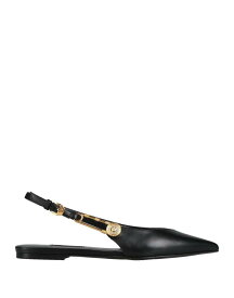 【送料無料】 ヴェルサーチ レディース ベルト アクセサリー Ballet flats Black