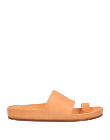 【送料無料】 ジル・サンダー レディース サンダル シューズ Flip flops Camel