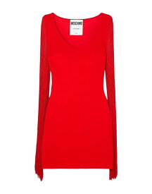 【送料無料】 モスキーノ レディース ワンピース トップス Short dress Red