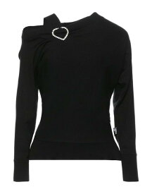 【送料無料】 ラブ モスキーノ レディース ニット・セーター アウター Sweater Black