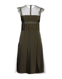 【送料無料】 レッドバレンティノ レディース ワンピース トップス Elegant dress Military green