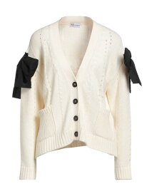 【送料無料】 レッドバレンティノ レディース カーディガン アウター Cardigan Ivory