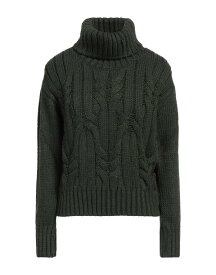 【送料無料】 カシミアカンパニー レディース ニット・セーター アウター Turtleneck Dark green