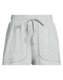 【送料無料】 マジェスティック レディース ハーフパンツ・ショーツ ボトムス Shorts & Bermuda Light grey