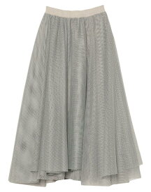 【送料無料】 ファビアナ フィリッピ レディース スカート ボトムス Midi skirt Grey