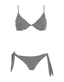 【送料無料】 サンデッキ レディース 上下セット 水着 Bikini Black