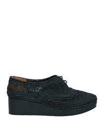 【送料無料】 クレージェリ レディース スリッポン・ローファー シューズ Laced shoes Black