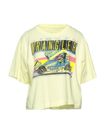 【送料無料】 ラングラー レディース Tシャツ トップス T-shirt Light yellow