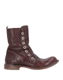 【送料無料】 モマ レディース ブーツ・レインブーツ ブーティ シューズ Ankle boot Dark brown