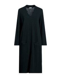 【送料無料】 ロッソピューロ レディース ワンピース トップス Midi dress Deep jade