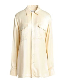 【送料無料】 マルタンマルジェラ レディース シャツ トップス Solid color shirts & blouses Beige