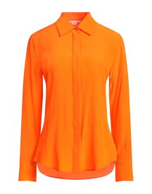 【送料無料】 ステラマッカートニー レディース シャツ トップス Silk shirts & blouses Orange