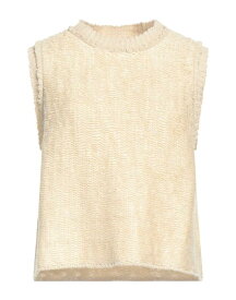 【送料無料】 マルタンマルジェラ レディース ニット・セーター アウター Sleeveless sweater Cream