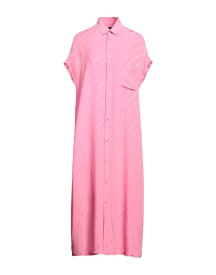 【送料無料】 バレンシアガ レディース ワンピース トップス Midi dress Fuchsia