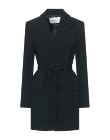 【送料無料】 ヴァレンティノ レディース コート アウター Double breasted pea coat Black