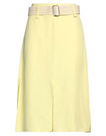 【送料無料】 フェラガモ レディース スカート ボトムス Midi skirt Yellow