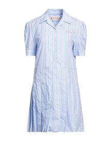 【送料無料】 マルニ レディース ワンピース トップス Shirt dress Sky blue