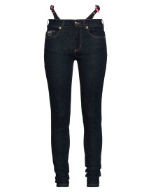 【送料無料】 ヴェルサーチ レディース デニムパンツ ジーンズ ボトムス Denim pants Blue