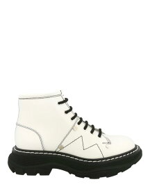 【送料無料】 アレキサンダー・マックイーン レディース ブーツ・レインブーツ ブーティ シューズ Ankle boot White