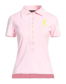 【送料無料】 ディースクエアード レディース ポロシャツ トップス Polo shirt Light pink