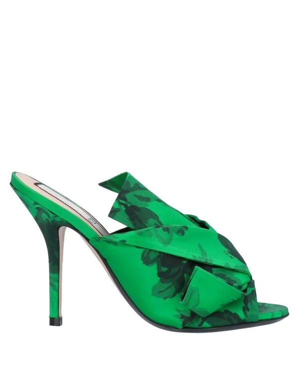 熱い販売  ヌメロ ヴェントゥーノ レディース サンダル シューズ Sandals Emerald green