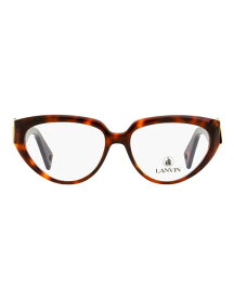 【送料無料】 ランバン レディース サングラス・アイウェア アクセサリー Eyeglass frame Brown