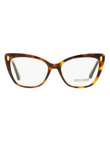 【送料無料】 ロベルトカヴァリ レディース サングラス・アイウェア アクセサリー Eyeglass frame Brown