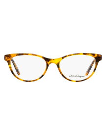 【送料無料】 フェラガモ レディース サングラス・アイウェア アクセサリー Eyeglass frame Brown