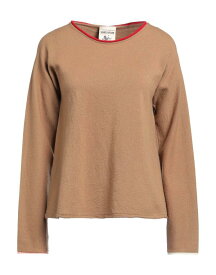 【送料無料】 セミクチュール レディース ニット・セーター アウター Sweater Camel