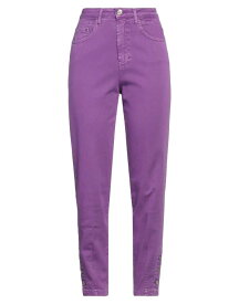 【送料無料】 コッカ レディース デニムパンツ ジーンズ ボトムス Denim pants Purple
