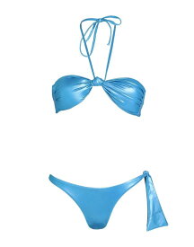 【送料無料】 サンデッキ レディース 上下セット 水着 Bikini Light blue