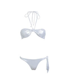 【送料無料】 サンデッキ レディース 上下セット 水着 Bikini Silver