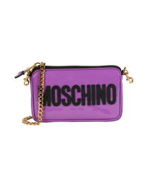 【送料無料】 モスキーノ レディース ショルダーバッグ バッグ Cross-body bags Purple