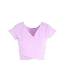 【送料無料】 オンリー レディース Tシャツ トップス Oversize-T-Shirt Light purple
