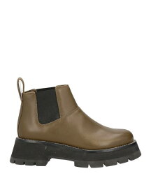 【送料無料】 スリーワンフィリップリム レディース ブーツ・レインブーツ ブーティ シューズ Ankle boot Military green