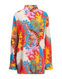 【送料無料】 エトロ レディース シャツ トップス Floral shirts & blouses Ivory