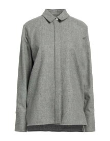【送料無料】 ジル・サンダー レディース シャツ トップス Solid color shirts & blouses Grey