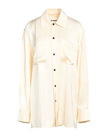 【送料無料】 ジル・サンダー レディース シャツ トップス Solid color shirts & blouses Beige